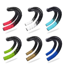 Load image into Gallery viewer, EVA PU Soft Anti-Vibration Road Bicycle Handlebar Tape Colorful Gradient Color Bike Tapes Handlebar Bar Tape Bike Accessories
