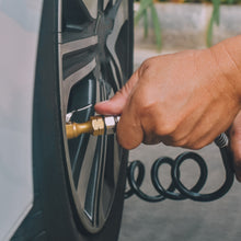 Load image into Gallery viewer, Car Tire Air Chuck Inflator Pump Valve Connector Clip-on Adapter Car Brass 8mm Tyre Wheel Valve For Inflatable Pump
