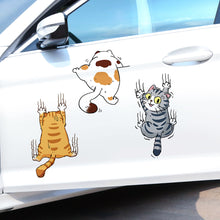 Load image into Gallery viewer, 3Pcs/Set Funny Car Sticker Pet Climbing Cats Animal Styling Stickers Decoration Car Body Creative Decals Sticker Decor Accessories
