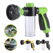 Load image into Gallery viewer, Multifunctional 8 in 1 Water Gun Hose Nozzle Car Washer Garden Watering Jet Spray High Pressure Sprinkler Foam Lance Automobiles Cleaning Tool
