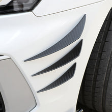 Load image into Gallery viewer, 6Pcs Car Front Bumper Lip Decoration Diffuser Shunt Fin Body Spoiler Canard Universal Auto Modified Canard Exterior Parts
