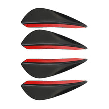 Load image into Gallery viewer, 4Pcs Car Front Bumper Lip Decoration Diffuser Shunt Fin Body Spoiler Canard Universal Auto Modified Canard Exterior Parts
