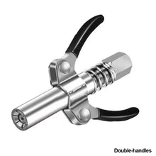 Load image into Gallery viewer, 10000PSI Heavy-Duty Grease Coupler Quick Release Grease Coupler NPTI/8 Double Handle Press Push Leak-Free Accessories
