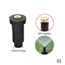 Load image into Gallery viewer, Garden Lawn Popup Sprinkler 90/180/360 Degree Irrigation Sprinkler Farm Refraction Nozzle For Watering &amp; Irrigation Tool
