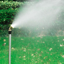 Load image into Gallery viewer, 1/2" Misting Nozzle Brass Atomizing Spray Fitting Nebulizer Hose Connector Water Sprinkler Adjustable for Garden Lawn Irrigation
