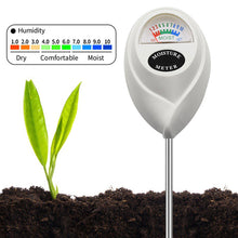 Load image into Gallery viewer, Soil Humidometer Soil Moisture Meter Hygrometer Probe Plants Flowers Moist Tester Watering Test Instrument
