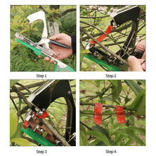 Load image into Gallery viewer, Tying Machine Plant Garden Plant Tapetool Tapener Rolls Tape Set for Vegetable Grape Tomato Cucumber Pepper Flower
