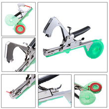 Load image into Gallery viewer, Tying Machine Plant Garden Plant Tapetool Tapener Rolls Tape Set for Vegetable Grape Tomato Cucumber Pepper Flower
