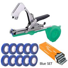 Load image into Gallery viewer, Tying Machine Plant Garden Plant Tapetool Tapener Rolls Tape Set for Vegetable Grape Tomato Cucumber Pepper Flower
