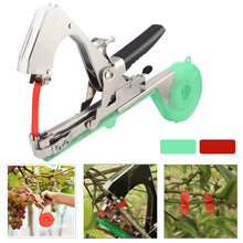Load image into Gallery viewer, Tying Machine Plant Garden Plant Tapetool Tapener Rolls Tape Set for Vegetable Grape Tomato Cucumber Pepper Flower
