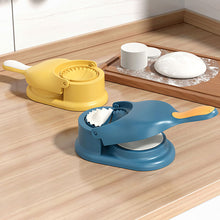 Load image into Gallery viewer, DIY Dumpling Presser Mold Manual Press Jiaozi Maker Crust Tool Flour Dumpling Marker for Festival Food Kitchen Pastry Household

