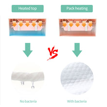 Load image into Gallery viewer, Baby Wipe Warmer Heater Wet Towel Dispenser Napkin Heating Box Home/Car Use Mini Wipe Warmer Case Disinfecting Wipes
