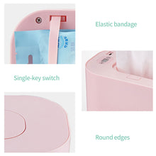 Load image into Gallery viewer, Baby Wipe Warmer Heater Wet Towel Dispenser Napkin Heating Box Home/Car Use Mini Wipe Warmer Case Disinfecting Wipes
