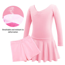 Load image into Gallery viewer, Spring And Summer Girls Dance Skirt Two-Piece Tutu Training Skirt
