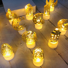 Load image into Gallery viewer, Eid Mubarak Lantern LED Wind Lamp Ramadan Decorations Islamic Muslim Party Decor Ramadan Kareem EID Al Adha Gifts
