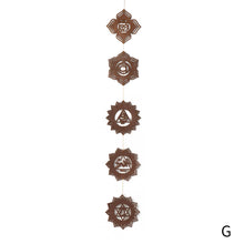 Load image into Gallery viewer, Wooden Hanging Pendant DIY Ornament Art Home Decor Yoga Studio Party Supplies
