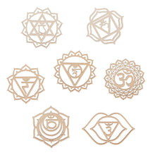 Load image into Gallery viewer, Wooden Hanging Pendant DIY Ornament Art Home Decor Yoga Studio Party Supplies
