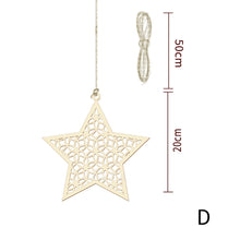 Load image into Gallery viewer, Eid Mubarak Decor Wooden Hanging Pendant Star Moon DIY Ornament Ramadan Kareem Gift Al Adha Islam Muslim Party Supplies
