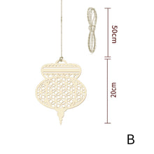 Load image into Gallery viewer, Eid Mubarak Decor Wooden Hanging Pendant Star Moon DIY Ornament Ramadan Kareem Gift Al Adha Islam Muslim Party Supplies
