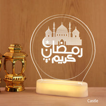 Load image into Gallery viewer, Moon Star Night Light Ramadan EID Mubarak Decoration Islamic Muslim Party Decor for Home Ramadan Eid Al Adha Decor Eid Gifts
