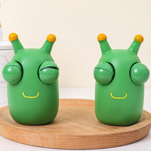 Load image into Gallery viewer, Funny Eyeball Burst Squeeze Toy Green Eye Caterpillar Pinch Toys Adult Kids Stress Relief Fidget Toy Creative Decompression Toy
