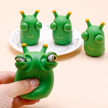 Load image into Gallery viewer, Funny Eyeball Burst Squeeze Toy Green Eye Caterpillar Pinch Toys Adult Kids Stress Relief Fidget Toy Creative Decompression Toy
