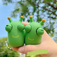 Load image into Gallery viewer, Funny Eyeball Burst Squeeze Toy Green Eye Caterpillar Pinch Toys Adult Kids Stress Relief Fidget Toy Creative Decompression Toy
