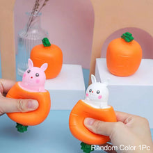 Load image into Gallery viewer, Funny Carrot Squeeze Toy Rabbit Pinch Toys Adult Kids Stress Relief Fidget Toy Creative Decompression Toy
