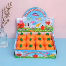 Load image into Gallery viewer, Funny Carrot Squeeze Toy Rabbit Pinch Toys Adult Kids Stress Relief Fidget Toy Creative Decompression Toy
