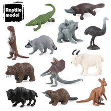 Load image into Gallery viewer, 12Pcs/Set Simulated Dinosaur Toys Jurassic Wild Life Tyrannosaurus Rex World Park Dinosaur Models Action Figures Toy for Kids Boy Gift
