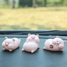 Load image into Gallery viewer, Lovely Lulu Piggy Mini Toy Pink Pig Toys Cute Piggy Statue Doll Micro Landscape Kawaii Desk Car Interior Accessories Home Decoration Kids Gift
