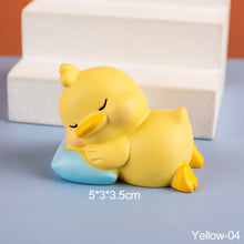 Load image into Gallery viewer, Lovely Duck Mini Toy Cute Duck Statue Doll Micro Landscape Kawaii Desk Car Interior Accessories Home Decoration Kids Gift
