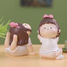 Load image into Gallery viewer, Yoga Cartoon Desktop Decoration Ornaments For Girls Creative Gifts Resin Materials Crafts Childen Room Decoration

