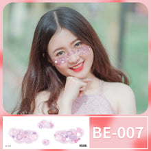 Load image into Gallery viewer, Waterproof Face Tattoo Stickers Heart Freckles Carnival Party Makeup Music Festival Disposable Color Makeup Face Tattoo Stickers
