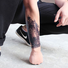 Load image into Gallery viewer, Waterproof Sweat-proof Flower Arm Tattoo Stickers for Men and Women's Personality Large Flower Arm Disposable Tattoo Stickers
