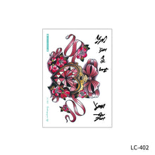 Load image into Gallery viewer, Waterproof Sweat-proof Flower Arm Tattoo Stickers for Men and Women's Personality Large Flower Arm Disposable Tattoo Stickers
