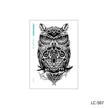 Load image into Gallery viewer, Waterproof Sweat-proof Flower Arm Tattoo Stickers for Men and Women's Personality Large Flower Arm Disposable Tattoo Stickers

