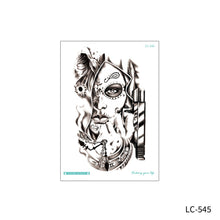 Load image into Gallery viewer, Waterproof Sweat-proof Flower Arm Tattoo Stickers for Men and Women's Personality Large Flower Arm Disposable Tattoo Stickers
