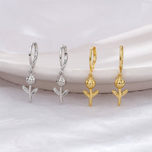 Load image into Gallery viewer, Exquisite Tulip Ear Buckle Earring Fashion Simple Flower Earring Jewelry Accessory Women Elegant Earing
