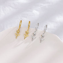 Load image into Gallery viewer, Exquisite Tulip Ear Buckle Earring Fashion Simple Flower Earring Jewelry Accessory Women Elegant Earing
