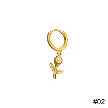 Load image into Gallery viewer, Exquisite Tulip Ear Buckle Earring Fashion Simple Flower Earring Jewelry Accessory Women Elegant Earing
