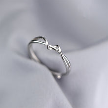 Load image into Gallery viewer, Simple Fashion Line Ring Opening Adjustable Geometric Alloy Ring Niche Jewelry Accessory for Women
