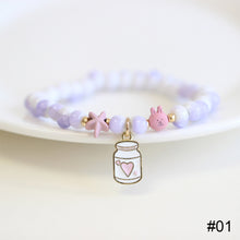 Load image into Gallery viewer, Ceramic Beaded Bracelet Fashion Versatile Multicolored Bracelet Adjustable Creative Bracelet Jewelry for Women
