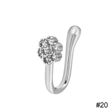 Load image into Gallery viewer, Non-perforated U-shaped Nose Clip Star Love Crown Nose Ring Fashion Creative Nasal Ornament Jewelry Accessory
