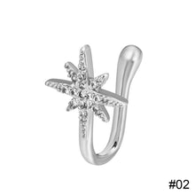 Load image into Gallery viewer, Non-perforated U-shaped Nose Clip Star Love Crown Nose Ring Fashion Creative Nasal Ornament Jewelry Accessory
