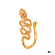 Load image into Gallery viewer, Non-perforated U-shaped Nose Clip Star Love Crown Nose Ring Fashion Creative Nasal Ornament Jewelry Accessory
