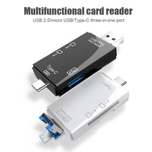Load image into Gallery viewer, OTG SD Card Reader Flash Drive Smart Memory Card Reader Type C Cardreader Type C Adapter USB2.0 TF Card Adapter Micro
