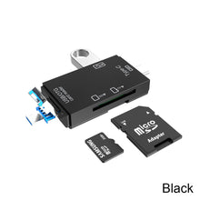 Load image into Gallery viewer, OTG SD Card Reader Flash Drive Smart Memory Card Reader Type C Cardreader Type C Adapter USB2.0 TF Card Adapter Micro
