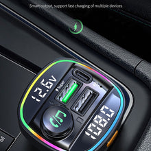 Load image into Gallery viewer, Bluetooth 5.0 FM Transmitter Handsfree Car Radio Modulator MP3 Player With 22.5W USB Super Quick Charge Adapter for Car
