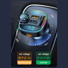 Load image into Gallery viewer, Bluetooth 5.0 FM Transmitter Handsfree Car Radio Modulator MP3 Player With 22.5W USB Super Quick Charge Adapter for Car
